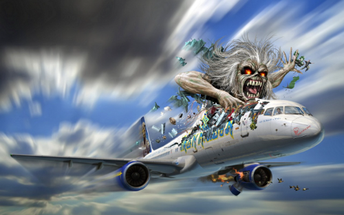 Poster Iron Maiden/ Flight